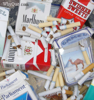 Imagine the sickness that resides inside a mind willing to trade thirteen years of life for one chemical - nicotine.