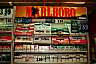 Another Marlboro display. The cowboy riding the bucking bronco has high visible placement at most stores. What message is Philip Morris sending children - smoking is dangerous but trust us and use our nicotine to steal your next adrenaline rush?