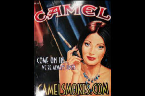 Camel - come on in we're always open. Camel cash, auctions, games and more? Who is R.J. Reynolds trying to appeal to with its games?